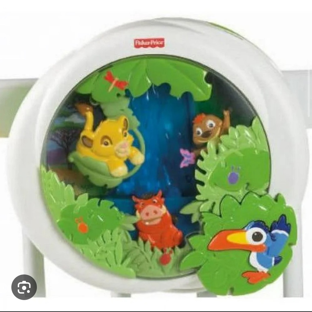 Fisher Price DISNEY LION KING Crib
Soother Musical Simba Timon & Pumbaa